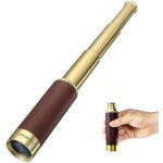 Télescope monoculaire 25 x 30, longue - vue, miroir haute puissance, rétro, vision nocturne, pour intérieur ... Télescope monoculaire 25 x 30, longue - vue, miroir haute puissance, rétro, vision nocturne, pour intérieur ...