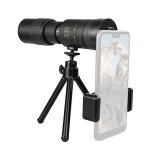 Tlescope monoculaire compact rtractable 300x 40mm, verre hd professionnel tanche avec trpied, lentille ...