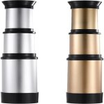 Tlescope monoculaire pirate pour enfants ¿ longue - vue pliable en laiton 25 x 30 mm, couleur argent ...