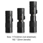 T�lescope monoculaire professionnel 10 - 300x25mm, lentille bak4 hd, m�tal lll, vision nocturne, pour ...