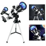 Télescope à réflecteurs astronomiques de 70mm, pour enfants débutants Télescope à réflecteurs astronomiques de 70mm, pour enfants débutants