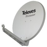 Televes s85qsd - w antenne satellites 10, 7 - 12, 75 ghz gris, blanc Televes s85qsd - w antenne satellites 10, 7 - 12, 75 ghz gris, blanc