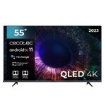 Tlvision cecotec 02568 55  4k ultra hd qled android tv