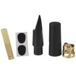 Ténor - embout de saxophone + clip + capuchon a clip + roseau + coussinet dentaire , accessoires d'instruments ... Ténor - embout de saxophone + clip + capuchon a clip + roseau + coussinet dentaire , accessoires d'instruments ...