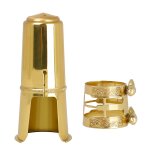 Tnor - embout de saxophone en mtal, double vis ajustable, haute qualit, sculpt, alto, saxophone, ...