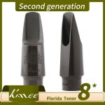 Tnor florida 8half - embouchure en caoutchouc dur en poudre de cuivre, saxophone alto mib, bb tenor, ...