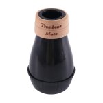 Tenor trombone mute tenor trombone semi enclosed abs mute device trainer musical instrument accesso