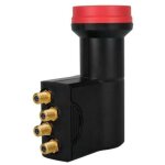 Tte lnb quad megasat diavolo nombre dabonns : 4 contacts de connexion dors, rsistant aux intempries ...