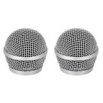 Tte de maille en acier de remplacement pour microphone, convient pour beta, 58a, 87a, grille, dterminer, ...
