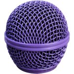 Tête de microphone de rechange en maille d'acier avec mousse intérieure, convient pour sm58 (violet, ... Tête de microphone de rechange en maille d'acier avec mousse intérieure, convient pour sm58 (violet, ...