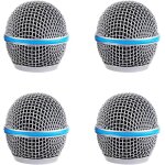 Tête sphérique de rechange pour microphone - filtre anti - pop en maille d'acier - coque de rechange ... Tête sphérique de rechange pour microphone - filtre anti - pop en maille d'acier - coque de rechange ...