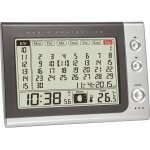 Tfa dostmann réveil radio - pilotée numerique avec calendrier mensuel, 60. 2529. 54, affichage de la ... Tfa dostmann réveil radio - pilotée numerique avec calendrier mensuel, 60. 2529. 54, affichage de la ...