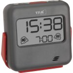 Tfa dostmann rveil de voyage numrique buzz, 60. 2031. 10, avec alarme vibrante et forte tonalit de ...