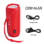 Tg227 portable bluetooth - haut - parleur basse sans fil avec led couleur lumiere subwoofer extrieur ...