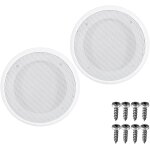Tggd - lot de 2 grilles de haut - parleur de voiture de 16, 5 cm pour haut - parleurs de maison, plafonds, ... Tggd - lot de 2 grilles de haut - parleur de voiture de 16, 5 cm pour haut - parleurs de maison, plafonds, ...