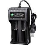 Tgrw - chargeur de batterie aa aaa universel  2 emplacements - chargeur de batterie intelligent usb ...