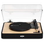 The house of marley em - jt004 - sb platine tourne - disque entra�n� par courroie noir, bois manuel