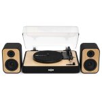 The house of marley em - jt304 - sb platine tourne - disque entra�n� par courroie noir, bois manuel