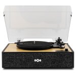 The house of marley rise up tourne - disque entra�n� par courroie noir, bois manuel