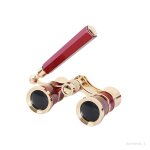 De th��tre lunettes 3x25 appareils d�coratifs portables t�lescope compact en m�tal lunettes d'op�ra pour ...