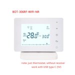 Thermoandrefor - actionneurs de microphone a gaz intelligents, sans fil, 8 canaux, eau, système de chauffage ... Thermoandrefor - actionneurs de microphone a gaz intelligents, sans fil, 8 canaux, eau, système de chauffage ...