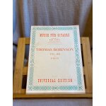 Thomas robinson toy air & gigue pour guitare partition ed. universal