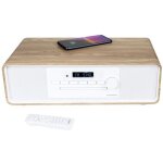 Thomson cha�ne hi - fi compacte bluetooth mic301ibt 60 watts avec radio fm, lecteur cd et station de ...
