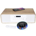 Thomson cha�ne hi - fi compacte bluetooth mic301ibt 60w radio fm lecteur cd charge induction + jeu de ...