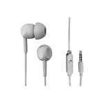 Thomson ear3005gy - ecouteurs avec micro - intra - auriculaire - filaire - jack 3, 5mm - gris Thomson ear3005gy - ecouteurs avec micro - intra - auriculaire - filaire - jack 3, 5mm - gris