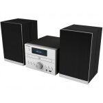 Thomson mic122bt ¿ micro - cha�ne grise bluetooth 50w avec lecteur cd, radio fm, usb et aux, cl� usb ...