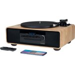 Thomson micro chaine bluetooth avec platine intégrée bois noire mic300tt Thomson micro chaine bluetooth avec platine intégrée bois noire mic300tt