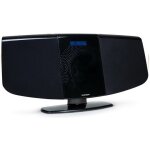 Thomson micro - cha�ne mic400bt bluetooth 5. 3 radio fm 30w r�veil vintage noir cd usb aux t�l�commande ...