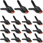 Tianyi - lot de 15 pinces  ressort en nylon haute performance de 10, 16 cm - en plastique - pour le ...