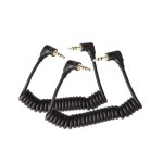 Tianyi - lot de 2 câbles audio de 3, 5 mm - mini câble de casque spiralé de 50 cm - prise jack trs de ... Tianyi - lot de 2 câbles audio de 3, 5 mm - mini câble de casque spiralé de 50 cm - prise jack trs de ...