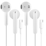 Tianyi - lot de 2 ecouteurs intra - auriculaires usb type c pour apple iphone 16 / 15, samsung galaxy ... Tianyi - lot de 2 ecouteurs intra - auriculaires usb type c pour apple iphone 16 / 15, samsung galaxy ...