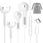 Tianyi - lot de 2 couteurs usb c pour iphone 16, couteurs usb c de type c, couteurs intra - auriculaires ...