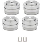 Tianyi - lot de 4 pieds en aluminium hifi absorber pieds amortisseurs de vibrations à visser pour tourne ... Tianyi - lot de 4 pieds en aluminium hifi absorber pieds amortisseurs de vibrations à visser pour tourne ...