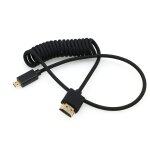 Tianyi - 8k 2. 1 micro hdmi vers hdmi cble tress spiral haute vitesse pour go - pro hero 3 / 4 canon ...