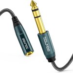 Tianyi - adaptateur de casque 1 / 4 vers 3, 5 mm, 1 / 4 vers 1 / 8 6, 35 mm mâle vers 3, 5 mm femelle ... Tianyi - adaptateur de casque 1 / 4 vers 3, 5 mm, 1 / 4 vers 1 / 8 6, 35 mm mâle vers 3, 5 mm femelle ...