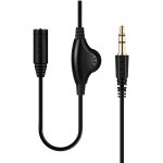 Tianyi - cble audio rallonge contrle volume jack audio stro avec rgulateur 3, 5 mm mle  femelle ...