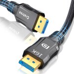 Tianyi - cble displayport 2. 1 3m - 16k cble dp 2. 1 - supporte 16k 30hz, 8k 120hz, 4k 165hz / 144hz, ...