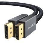 Tianyi - câble displayport vers displayport 1m ultra hd 4k câble dp mâle mâle en nylon tressé & plaqués ... Tianyi - câble displayport vers displayport 1m ultra hd 4k câble dp mâle mâle en nylon tressé & plaqués ...