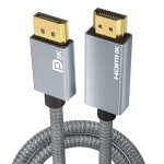 Tianyi - cble displayport vers hdmi 8k [8k @30hz, 4k@120hz, 2k@144hz ] 2m, dp 1. 4 vers hdmi 2. 1 uni ...