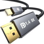 Tianyi - câble minidp vers dp1. 4 3m 8k@60hz 4k@144hz, câble thunderbolt2 avec hdr hbr3 dsc1. 2 g - sync ... Tianyi - câble minidp vers dp1. 4 3m 8k@60hz 4k@144hz, câble thunderbolt2 avec hdr hbr3 dsc1. 2 g - sync ...