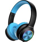 Tianyi - casque bluetooth sans fil pour enfants, casques pour enfant avec lumires led, hd stereo, ...