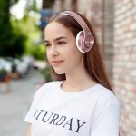 Tianyi - casque bluetooth sans fil, casque sans fil stro, temps de lecture 35h, basses graves, cache ...