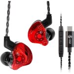 Tianyi - ccz melody usb - c in - ear - monitors hybrid 1ba 1dd hifi ecouteur, basses profondes ecouteurs ...