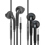 Tianyi - ecouteurs filaires 3. 5mm prise compatible avec samsung galaxy(lot de 2)couteur intra - auriculaires ...