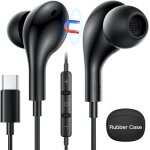 Tianyi - ecouteurs usb c avec cble pour iphone 16 pro max, [certifi mfi] ecouteurs iphone avec cble ...