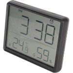 Tianyi - horloge numrique, rveil de voyage affichage de temperature et humidit horloge avec support ...